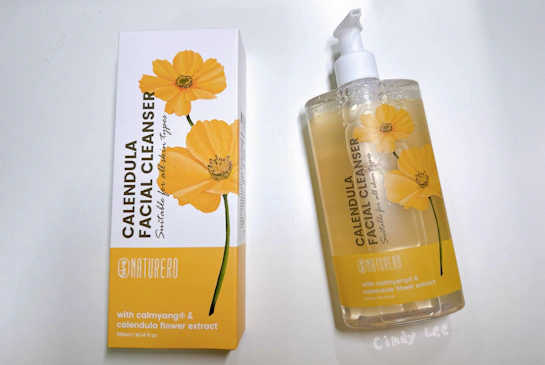 [保養] Naturero植淨林【金盞花舒緩洗卸凝露】Cindy開箱