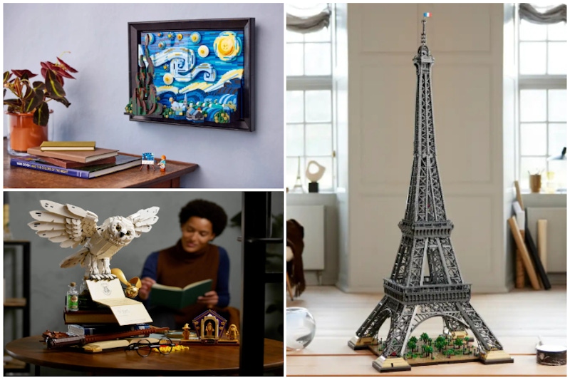 大人也可以玩玩具！8組值得入手的LEGO® 樂高模型推薦：梵谷星夜變成樂高、艾菲爾鐵塔超壯觀！