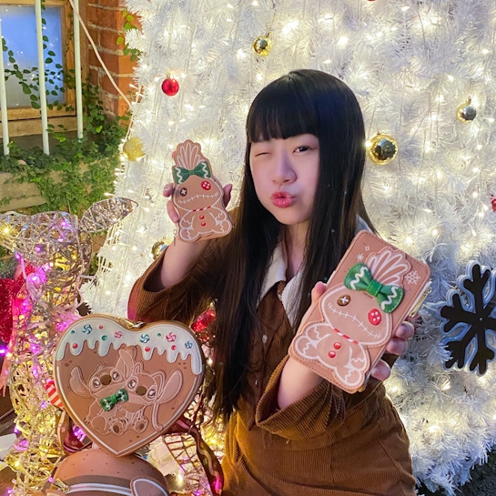 LOUNGEFLY史迪奇薑餅人包包🍪