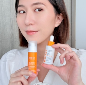 透亮有感！意外的把毛孔一起改善｜寶拉珍選早C晚C