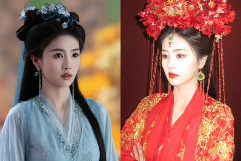 臨江仙好看嗎？盤點白鹿在《臨江仙》中5大絕美造型～玄尊夫人妝造、身穿豔麗紅衣大婚⋯⋯原生古典美人！