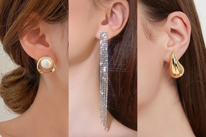 臉型不同耳環要換？5種臉型Ｘ耳環搭配公式解析～圓臉適合垂墜耳環、長臉適合珍珠耳環⋯⋯