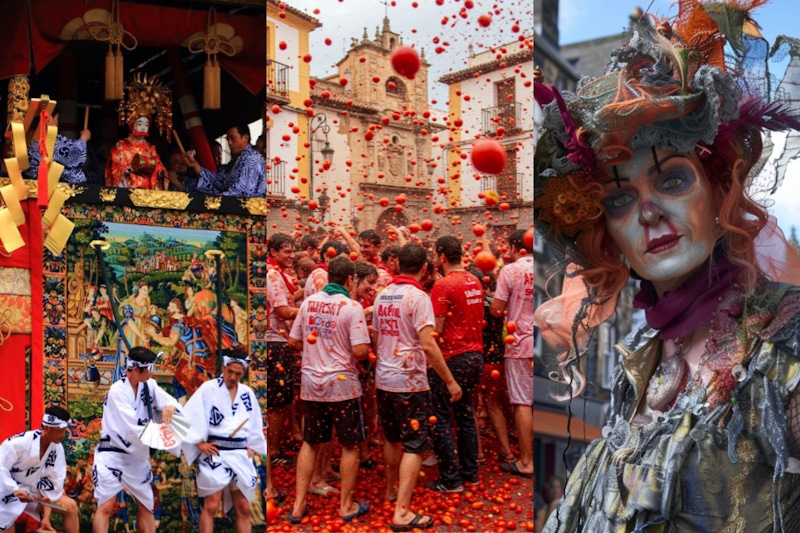 暑假限定！人生必去的10個全球超人氣節日慶典～西班牙奔牛節是全球最危險的節慶之一、日本祇園祭是UNESCO無形文化遺產⋯⋯