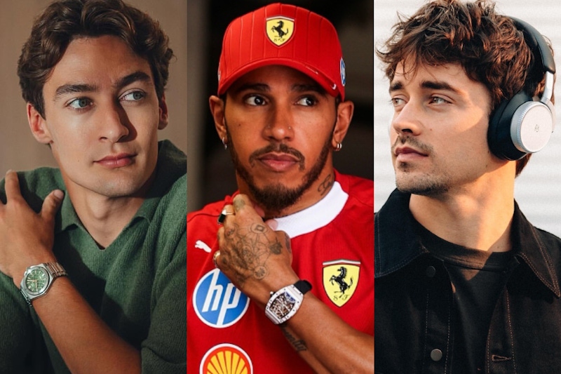 心動預警！！盤點10位F1天菜男神賽車手～《F1電影》 監製Lewis Hamilton帥度男女通殺、Charles Leclerc憂鬱氣質超迷人、George Russell用笑容就能放電⋯⋯