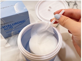 玻尿酸水光保濕調理棉片💧每天早晚保濕的小秘密✨