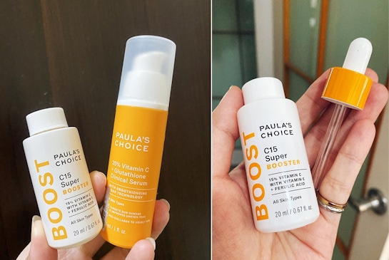 寶拉珍選「早C晚C」亮白精華，保養也能走捷徑，用對保養品=素顏亮白靠過來，跟斑點說掰掰│保養品推薦