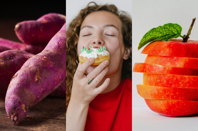 減肥也吃得安心！10 組可取代零食的「健康減肥點心組合」推薦～蘋果切片＋無糖花生醬、氣炸紫地瓜片＋無糖可可粉⋯⋯每一組都是嘴饞救星！