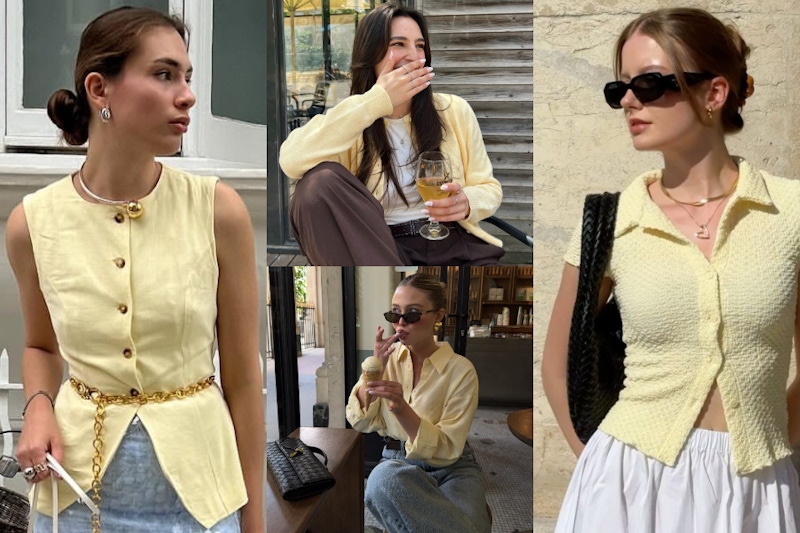 奶油味的夏天！10 組質感系「奶油黃」配色組合推薦～奶油黃 x 白色、奶油黃 x 藍色⋯⋯怎麼搭都不會出錯！