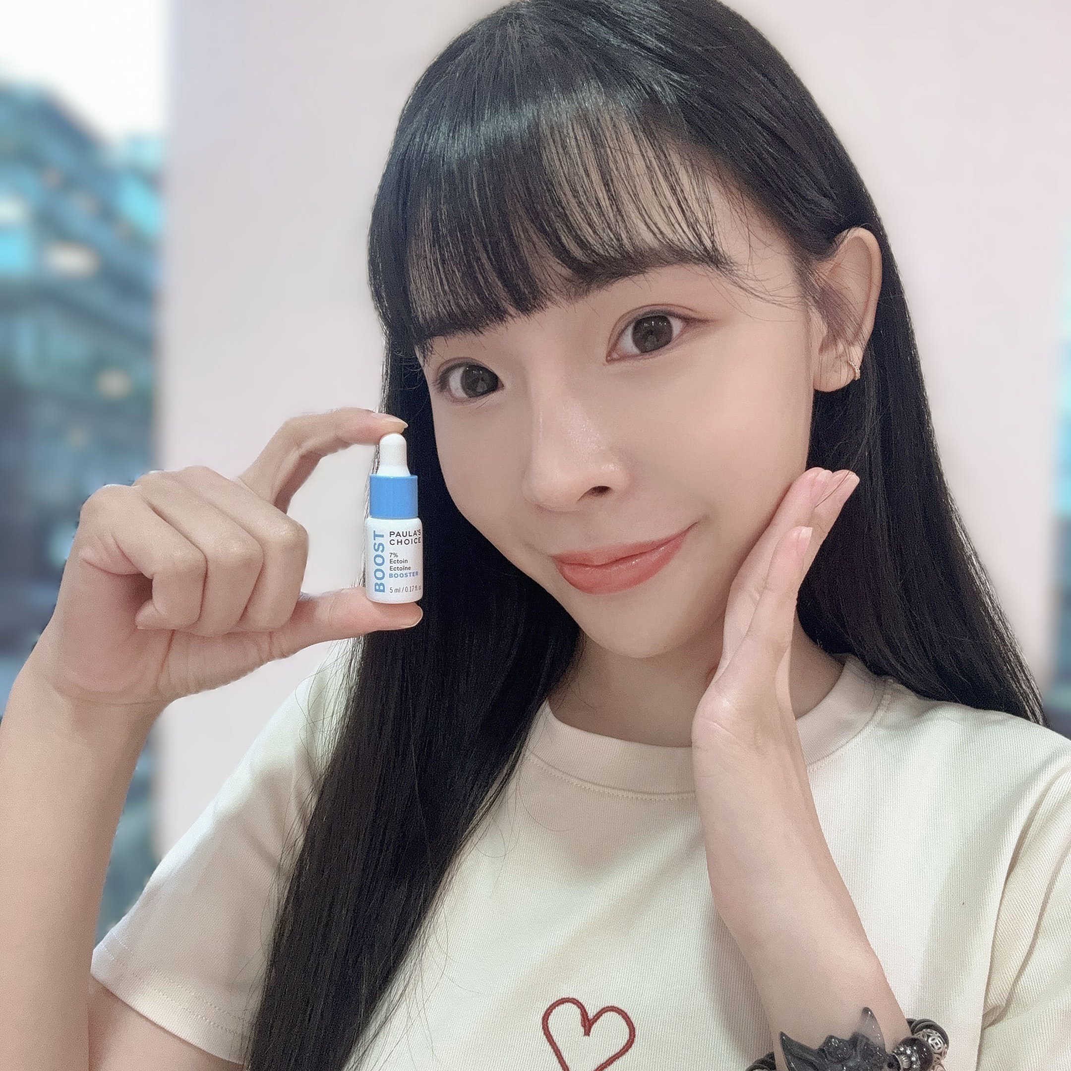 寶拉珍選「7%依克多因保濕修護精萃」一抹水光肌誕生