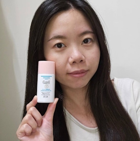 早起上班來不及也想擁有自然美肌，就用Curél珂潤煥采遮瑕防曬乳