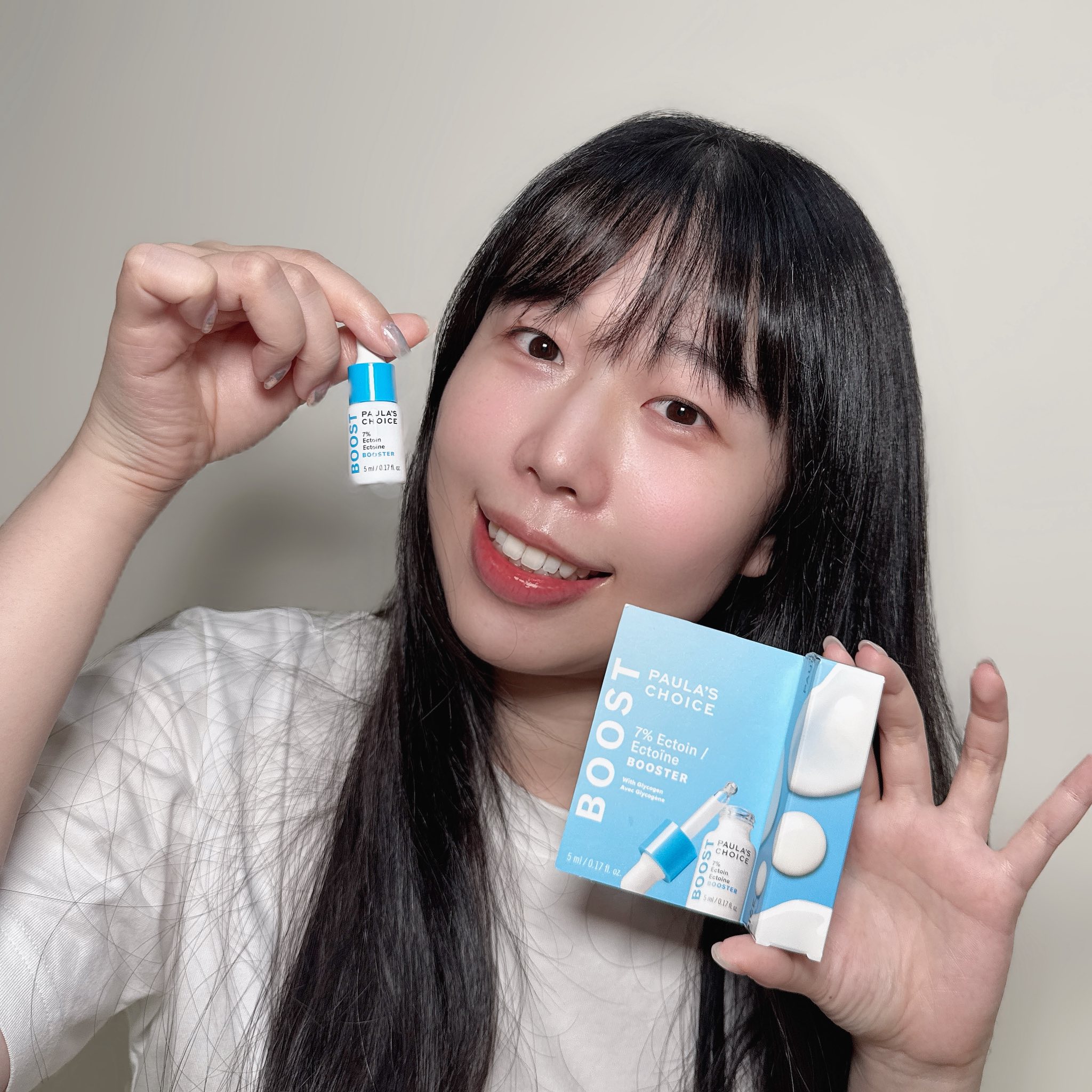 寶拉珍選「7%依克多因保濕修護精萃」讓妳變成真水水