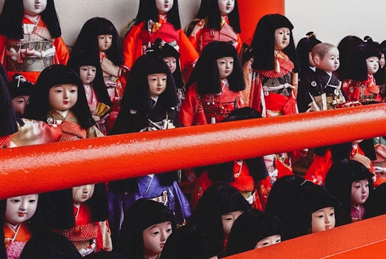 日本和歌山加太淡嶋神社  滿滿人偶的神社秘境