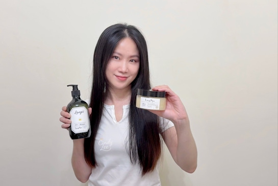 莉蕾舒頭皮養護(黑醋栗葉與大馬士革玫瑰洗髮露頭皮調理膏)Cindy開箱