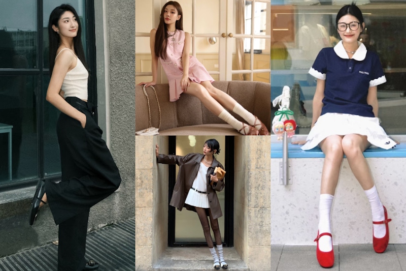 10種芭蕾舞鞋穿搭風格推薦！甜美運動風、復古俏皮風、夢幻千金風、簡約幹練風⋯⋯芭蕾舞鞋也能很百變！