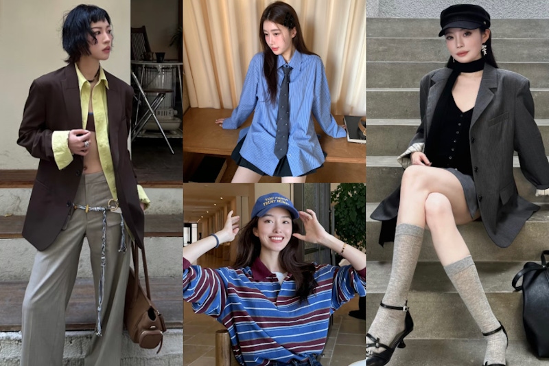 秋季時尚！10 款早秋必備的穿搭單品推薦～薄針織、薄風衣、中長百褶裙、樂福鞋⋯⋯通通都要購入！