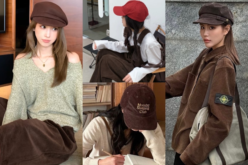 燈芯絨好穿搭嗎？10 款秋冬必備燈芯絨單品推薦！燈芯絨西裝外套、半身裙、棒球帽、吊帶褲⋯⋯保暖 & 時尚一次到位！