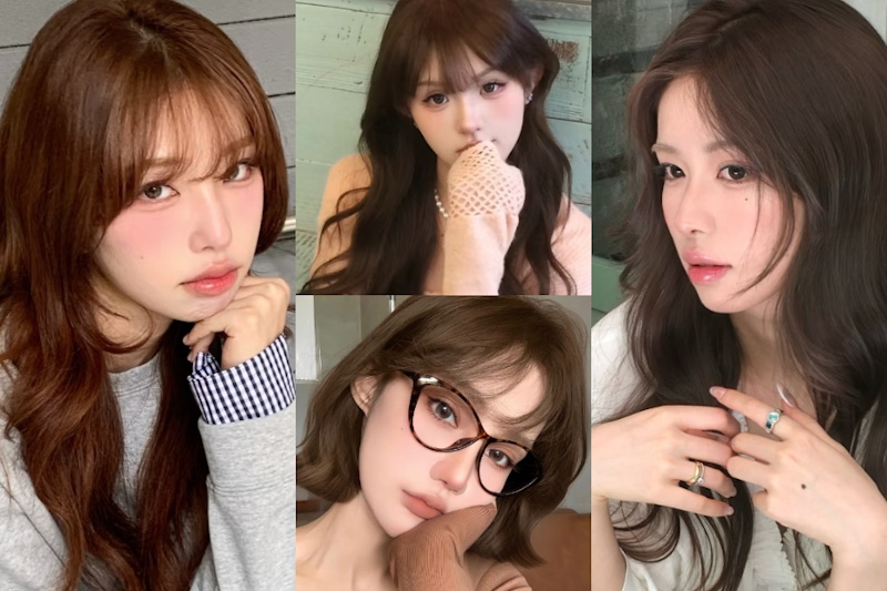 秋冬髮色怎麼選？10 種 2025 秋冬必染髮色推薦！亞麻灰棕、奶咖色、巧克力摩卡棕、黑茶色⋯⋯妳想染哪一種？