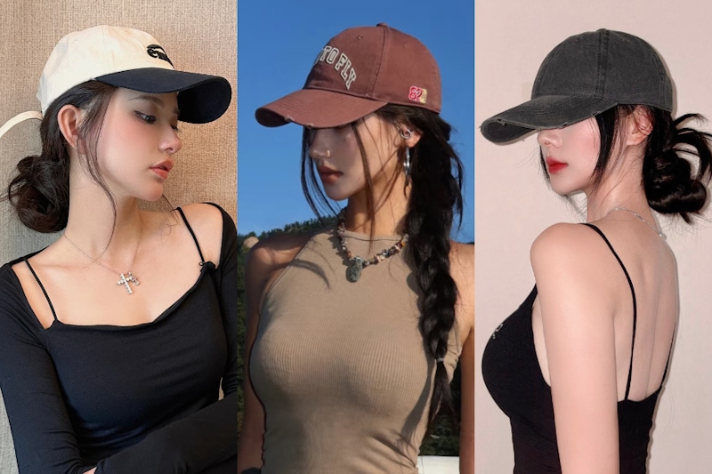 棒球帽＋什麼髮型才好看？10 款高質感棒球帽髮型推薦：綁高馬尾活力感滿滿、紮側邊麻花辮溫柔度加倍⋯⋯