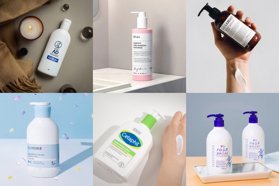 2025保濕身體乳20瓶推薦！清爽不厚重，保濕修護超有感，冬天不怕乾繃紅癢！