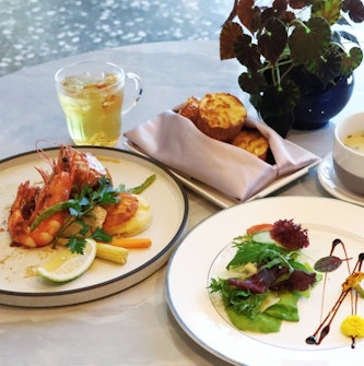 期間限定！士林最強「金運菊花風味餐」開箱，把菊花做成法式料理也太猛！