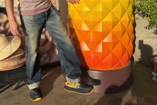 [生活]Road Easy男性工作鞋/安全鞋【MIT男段黃沙風暴鋼頭防護鞋】Cindy開箱