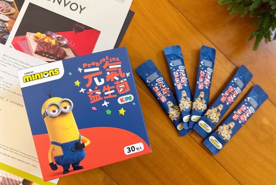 正版授權momochan沫沫將元氣益生菌｜孩子均衡飲食小幫手