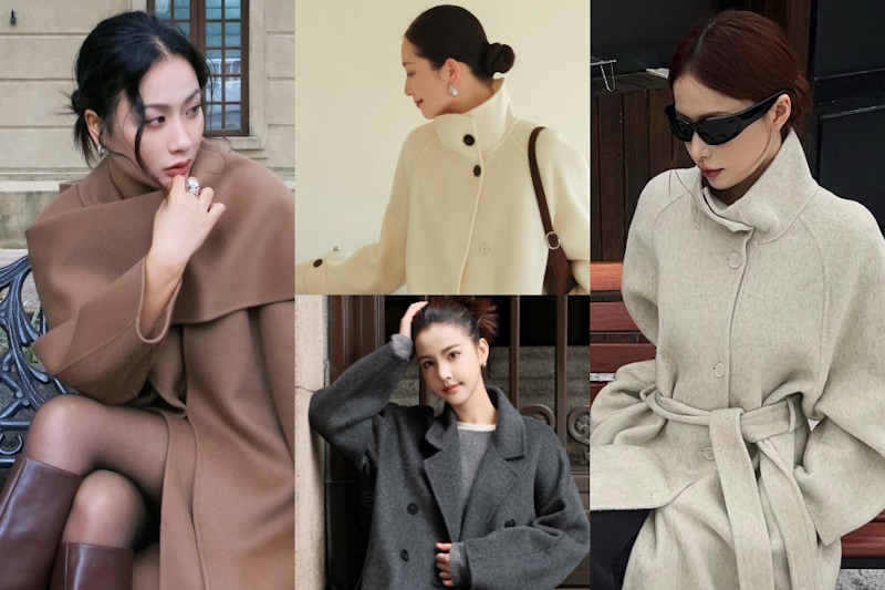 大衣長度怎麼選？小個子女孩也能穿？10 個技巧輕鬆搭出好比例！膝上 5～10 公分是安全牌、厚大衣一定要有「腰線」、避開小腿最粗的橫切點 ⋯⋯