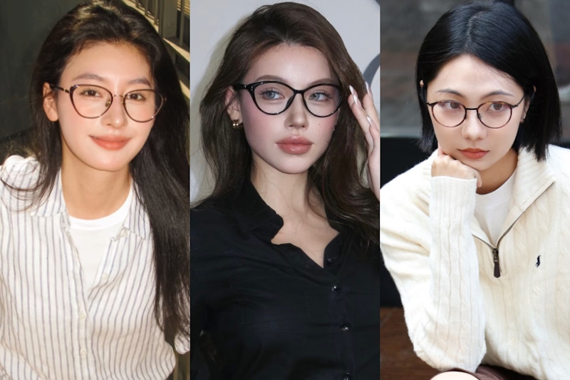 方圓臉的眼鏡怎麼挑？5大挑選法則＋5種適合鏡框一次看～「有稜角」鏡框、框寬要稍微超過顴骨⋯⋯這5種鏡框方圓臉一定要試試看！