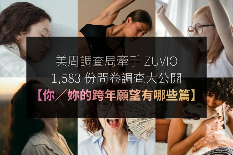 跨年願望清單大調查！1,583份問卷的Top 3是⋯2026新年大家的期望計畫是⋯