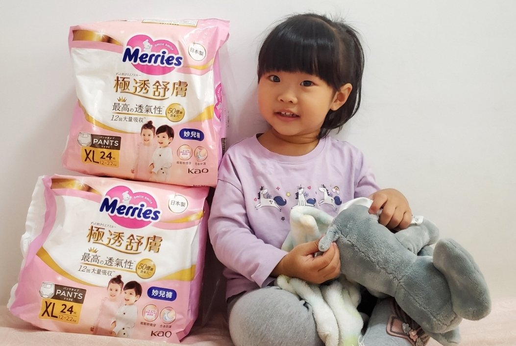{育兒}  恩妹都穿妙而舒極透舒膚妙兒褲|輕薄不悶熱安穩睡過夜
