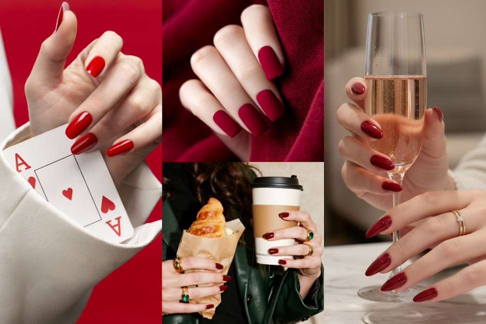 「紅色美甲」配什麼甲型？方形氣場強 vs 圓尖顯手細，選哪個？10 個判斷重點是⋯