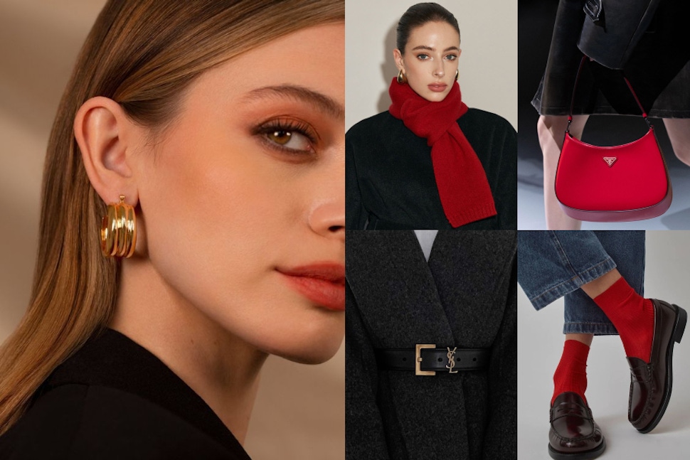 2026新年必備10大配件有哪些？用紅、金兩色點綴穿搭，打造低調又時尚的新春造型！