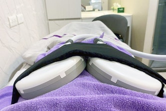 「太能波AES」躺著練出馬甲線？新莊愛爾麗，懶人體雕成果發表！