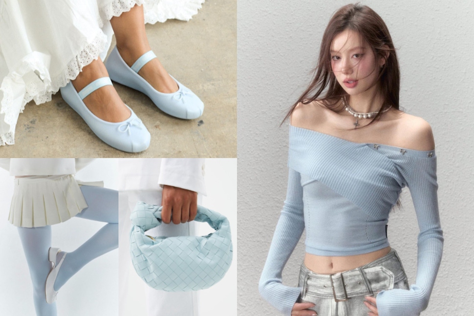 「冰藍色」成 2026 色彩流行趨勢！10 個穿搭單品打造高質感清冷風⋯春夏秋冬都能搭？