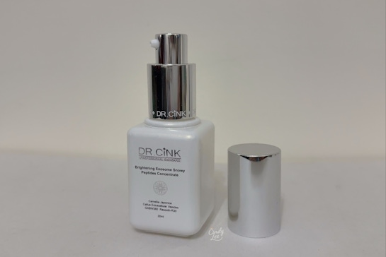 [保養] DR.CINK達特聖克【雪姬外泌體喚白精華】Cindy開箱@cosme分享心得