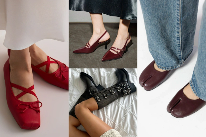 2026 流行什麼鞋子？必備 10 鞋款是？方頭芭蕾舞鞋、尖頭樂福鞋、西部騎士靴⋯「彩色夾腳拖」竟也是時尚趨勢？