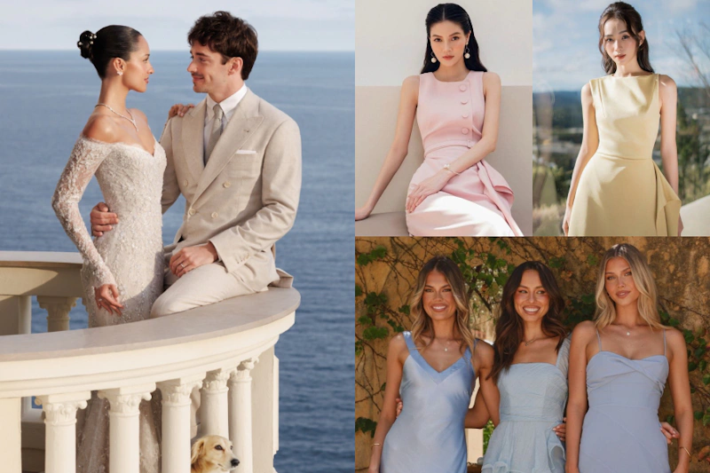 參加婚禮穿什麼？要注意什麼？婚禮穿搭5大地雷千萬別踩！掌握5原則就能穿得又美又得體⋯