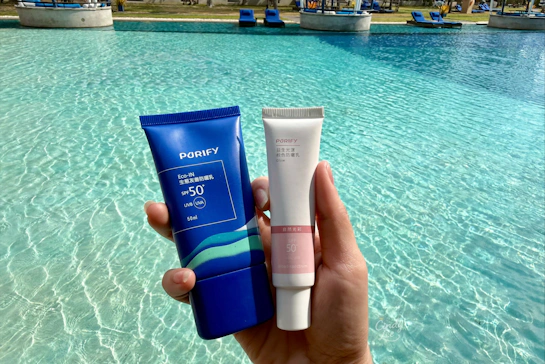 [保養]PURIFY蓓樂膚海洋友善防曬【帛琉專用Eco-IN生態友善防曬乳、益生光漾校色防曬】Cindy開箱