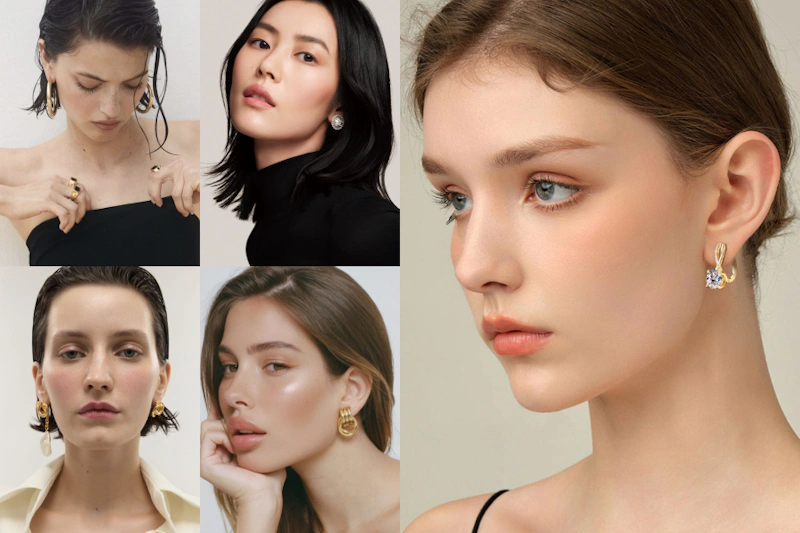 耳環怎麼戴才好看？臉型、穿搭、髮型都是關鍵？10 個超實用的搭配技巧是⋯一起輕鬆戴出精緻感！
