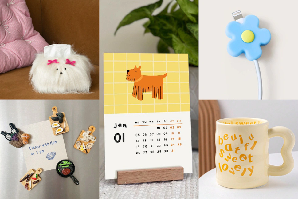 辦公桌佈置很重要嗎？10 個可以提升上班幸福感的療癒小物是這些⋯選擇自己喜歡的款式，瞬間迎來好心情！