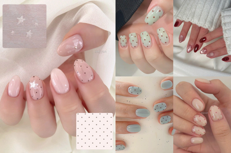 「波點美甲」2026 繼續紅！必做 10 色流行款式是這些：寶寶粉圓點、奶油黃圓點⋯你最喜歡哪一款？