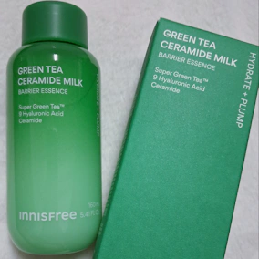 INNISFREE綠茶神經醯胺牛奶水精華肌膚嫩到發光✨