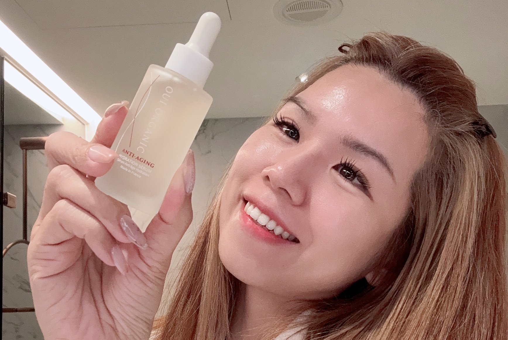 不追求瞬間效果，而是默默把肌膚照顧好的保養節奏🎵唯有機-法國絲絨玫瑰時光活膚精華
